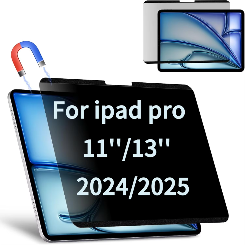 Privacy Screen Filter - 아이패드 프로 11 13인치 2024/2025 M4/M5