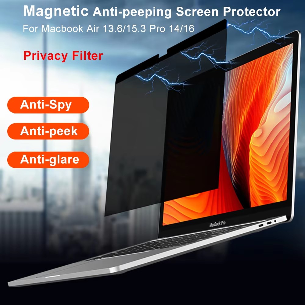 Privacy Screen Filter - 노트북 보안필름 맥북 M4 M3 M2를