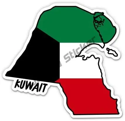 쿠웨이트 지도 플래그 비닐 스티커 재미 있은 자동차 백 - Laptop Accessories Kuwait 리뷰 및 가격