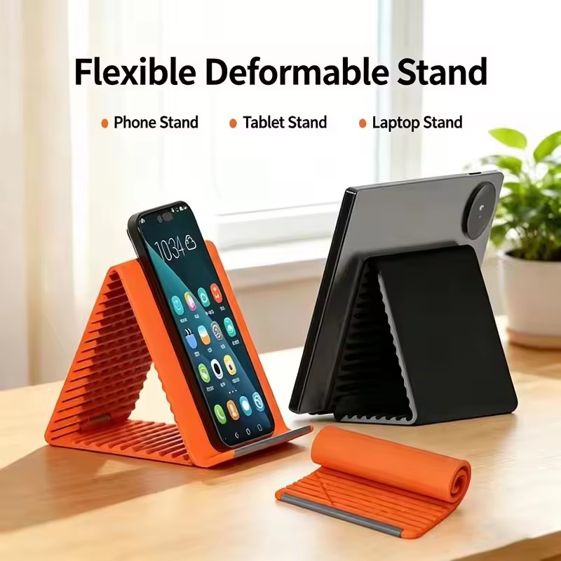 휴대용 실리콘 폰/태블릿/노트북 거치대, 창의적인 접이 - Accessories Laptop 리뷰 및 가격