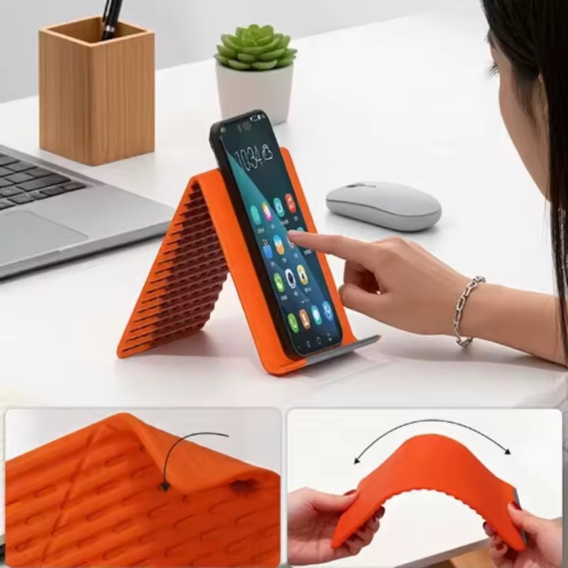 휴대용 실리콘 폰/태블릿/노트북 거치대, 창의적인 접이 - Accessories Laptop 리뷰 및 가격