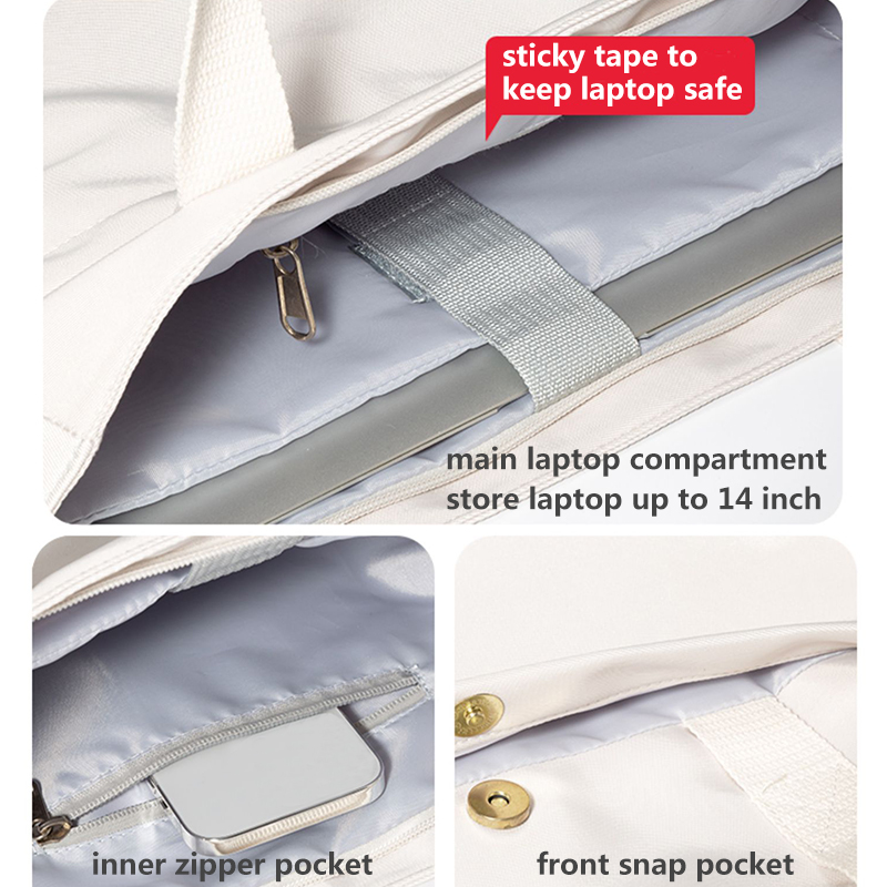 노트북 토트 백 충격 방지 핸드백 서류 가방 Macbo - Laptop Accessories Must Have 리뷰 및 가격
