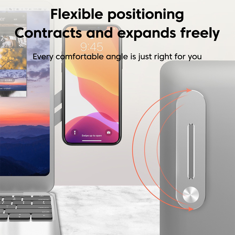 보이지 않는 접이식 자석 노트북 폰 홀더, 노트북 동일 - Laptop Accessories Must Have 리뷰 및 가격