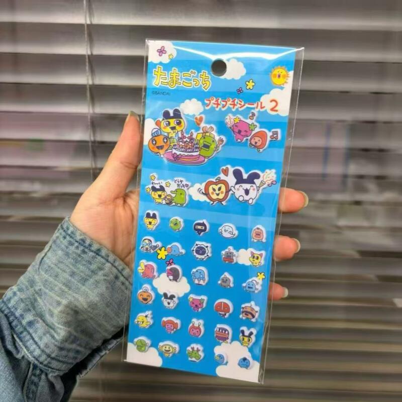 6Pcs Tamagotchi 만화 버블 스티커 창의력  - Accessories Laptop 리뷰 및 가격