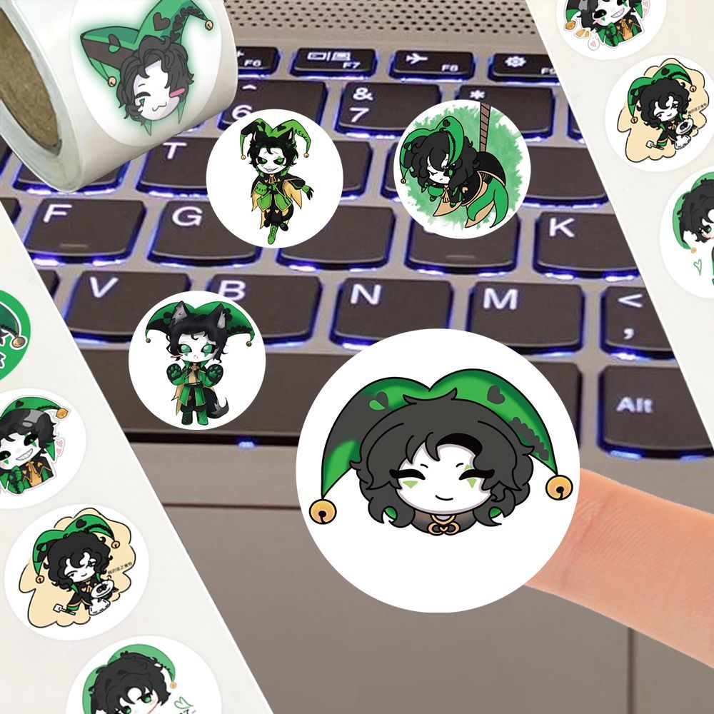 500개/롤 애니메이션 더 프릭 서커스 ‌   DIY  - Accessories Laptop 리뷰 및 가격