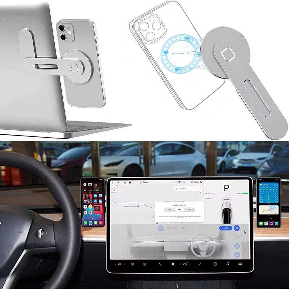 회전식 접이식 마그네틱 노트북 걸이 마그네틱 폰 홀더  - Laptop Accessories Must Have 리뷰 및 가격